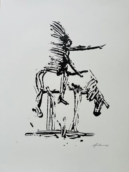 “Chief on horseback”