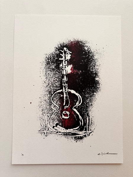 “Abstract guitar”